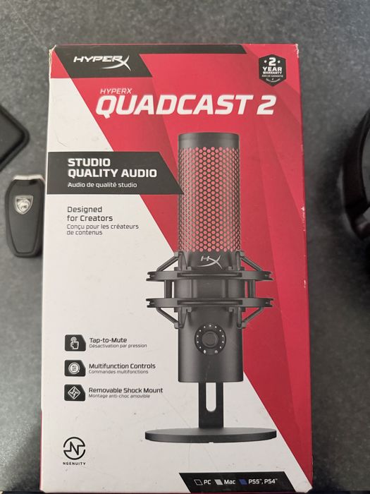 Гаминг Микрофон HyperX Quadcast 2