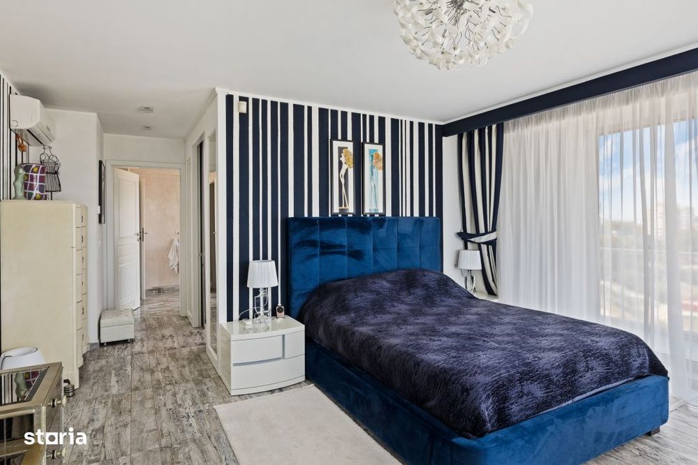 Penthouse pe 2 niveluri | vedere frontala la mare 180° | Faleza Nord