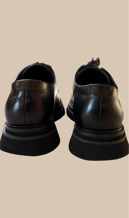 Pantofi Barbatesti stil Prada - fara brand - Chunky loafers - 42