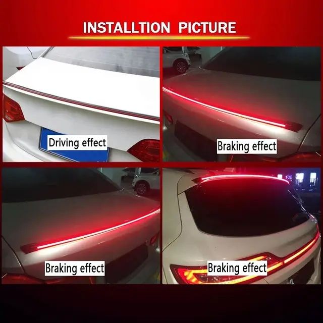 LED споллер пультли хамма мошинага стоп, поворотник, аварийка, габарит