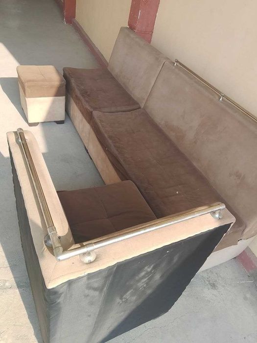 Пуфик уголок раскладной