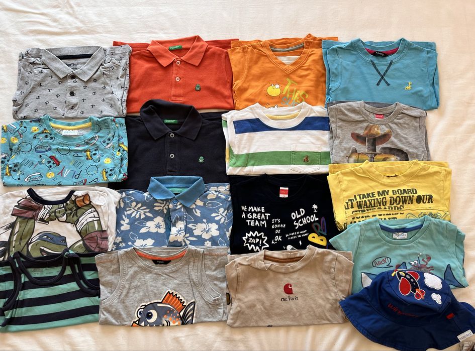 Лот летни дрешки рр 92-98 обувки 25 и 26