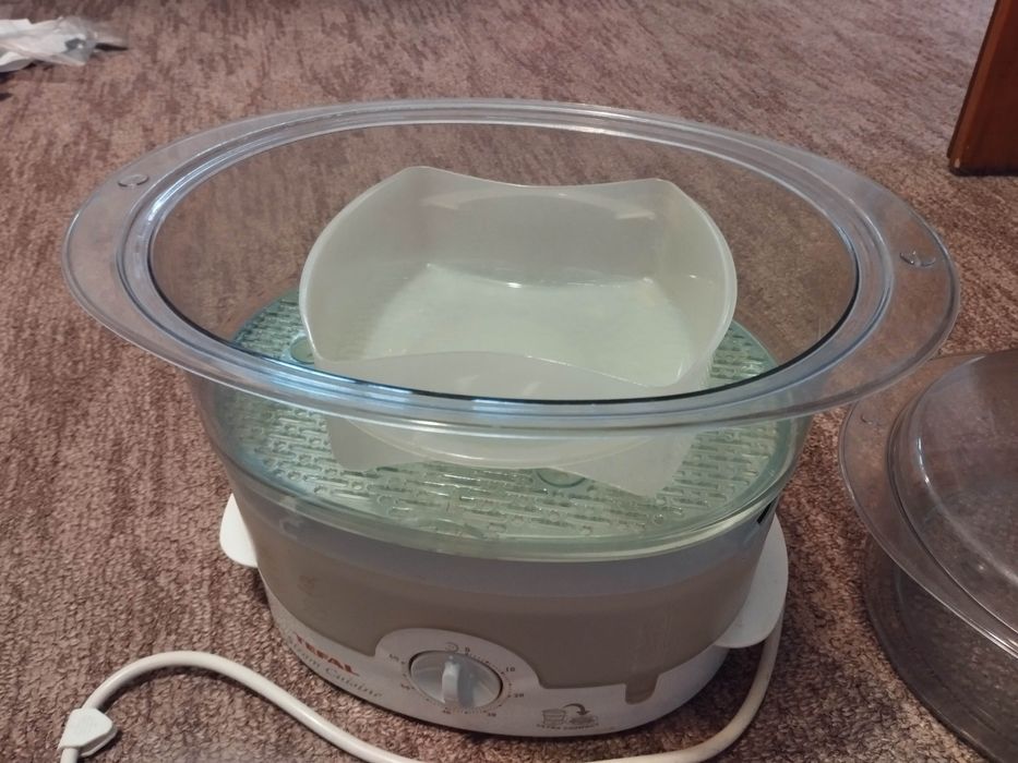 Tefal aparat de gătit cu aburi legume orez și  cd casetofon