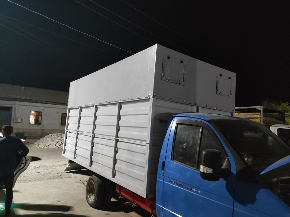 Тент фургон ясаш ва бортга тунука коплаш хизматлари !