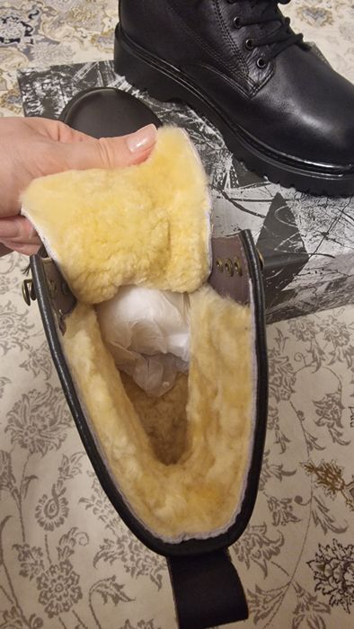 Сапоги из натуральный кожи