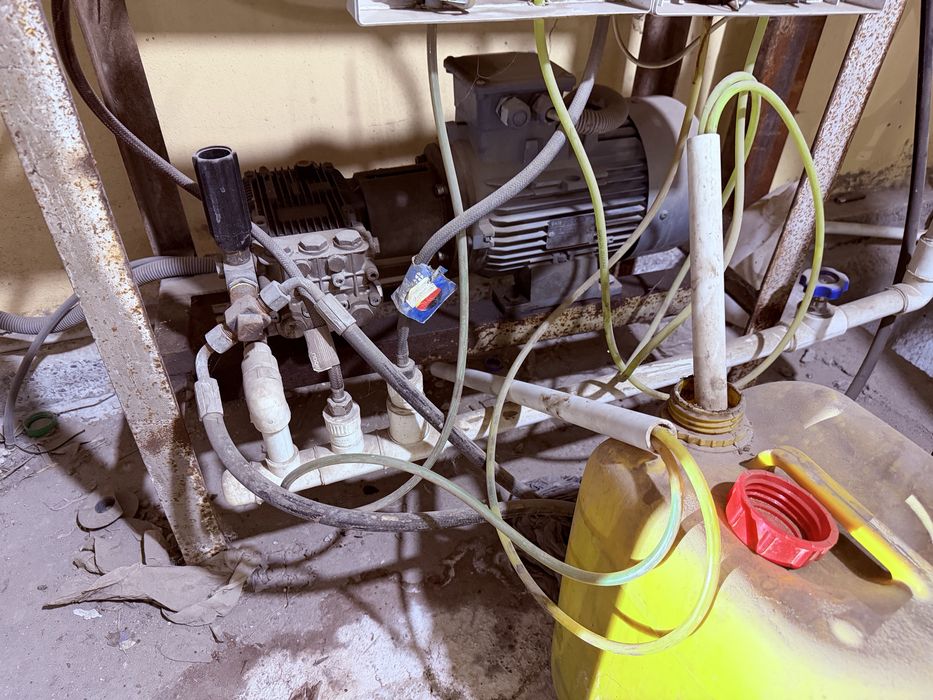 Мой Сам апарат, турецкий мотор, итальянский помпа
