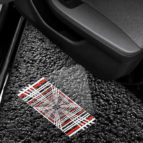 LED Прожектори За Врати За Tesla Model 3, Model Y - "Plaid" Logo