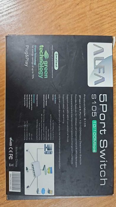 Коммутатор на 5 портов