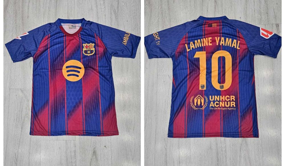 Детски екип Ламин Ямал 2025г Шарен комплект Ламин ямал Ново