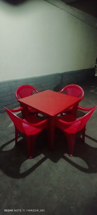 Stol stul plastmast yengi