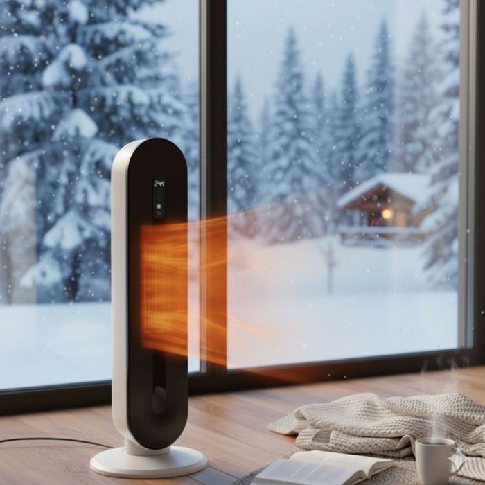 HotVex Tower Heater – мощен и стилен отоплител за всеки дом или офис