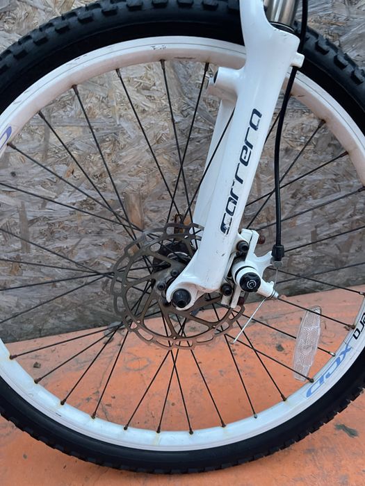 Bicicleta carrera luna frane pe disc roti 24” cadru aluminiu