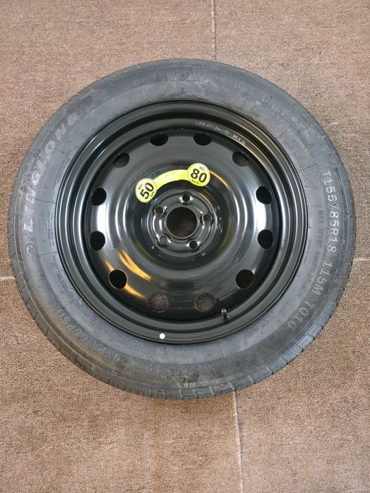 Roata Rezerva MICA SLIM 5x112 18'' 66.6 - 155/85/18 SUV 4x4 - Mercedes GLA GLE GLC GLK / BMW X3 G01 X4 G02 / AUDI A5 NOUA 2023 !