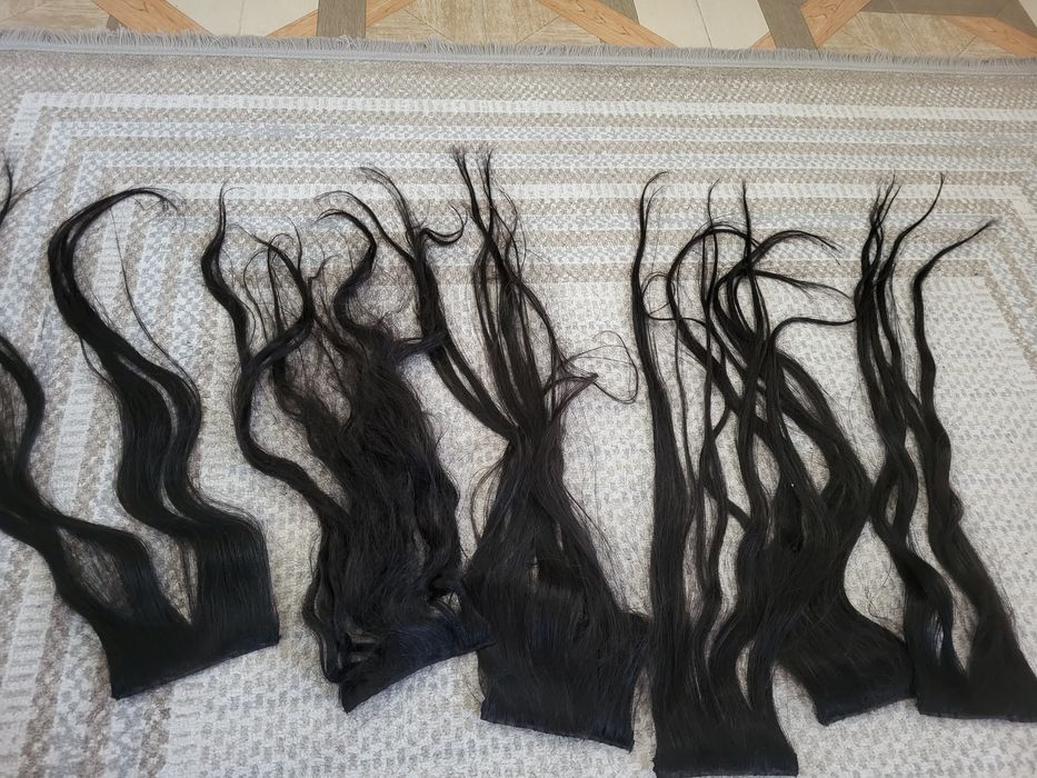 Волосы натуральные