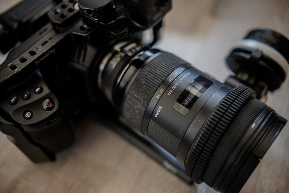 Кино камера BMPCC4K ready to shoot rig