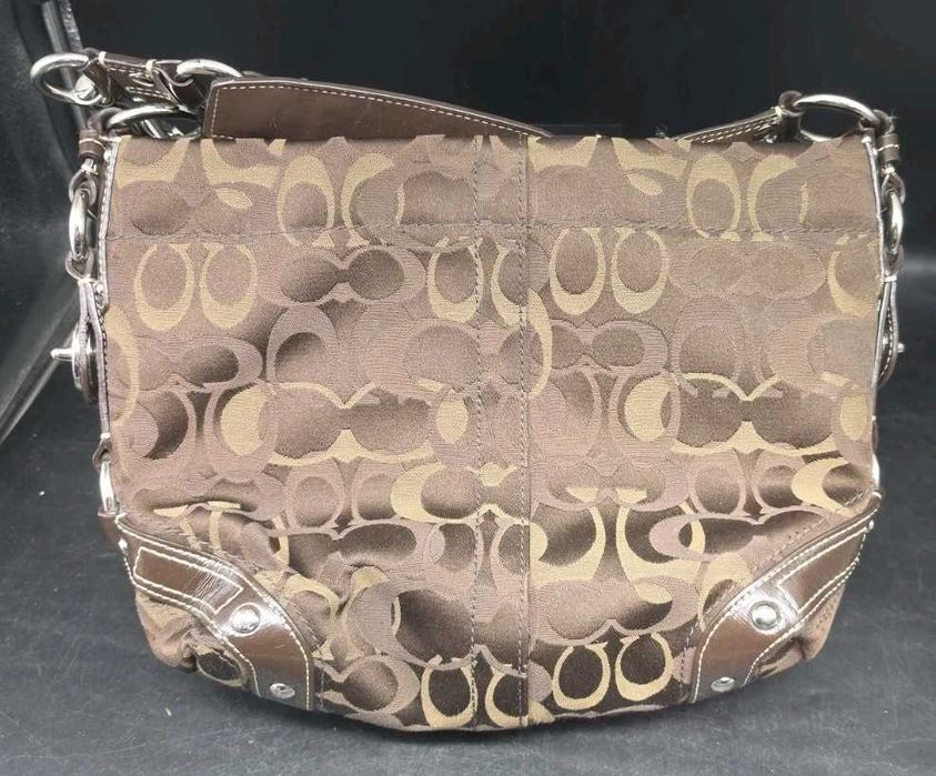 Coach Carly F13980 Signature C средняя сумка
