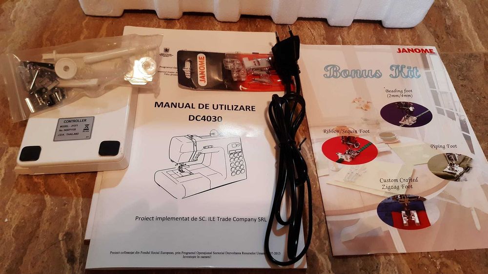 Masina de cusut electronica Janome DC 4030
