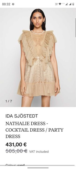 Rochie nouă Ida Sjostedt
