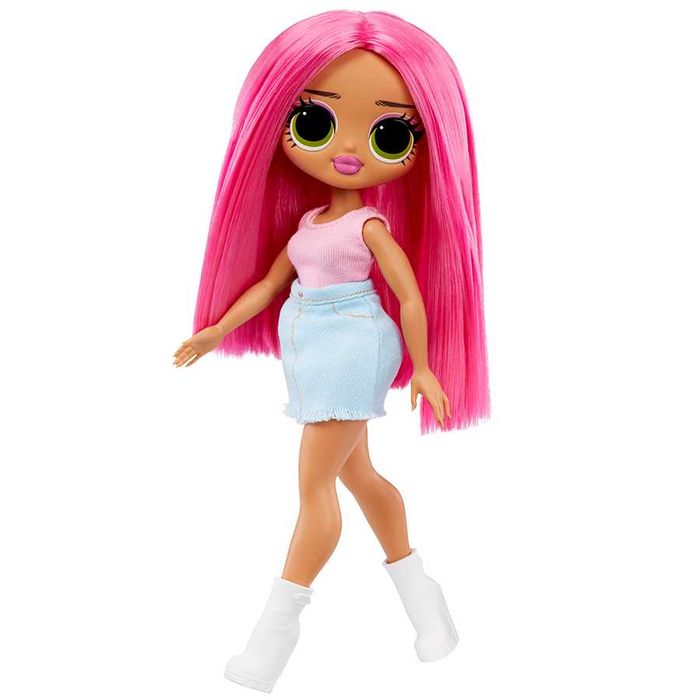 Кукла LOL Surprise ! OMG с руса или лилава коса и четка - 4 вида