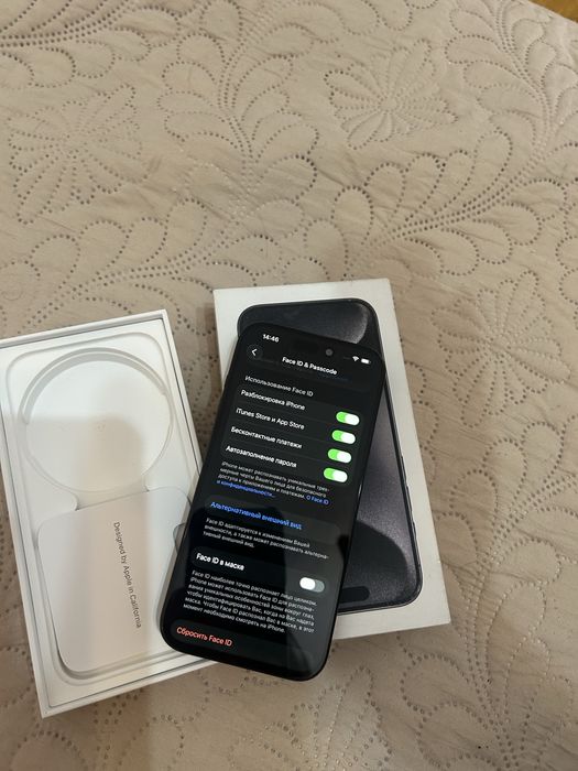 Айфон 15про 86% 256гб