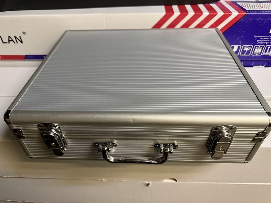 Фен строительный с чемоданом