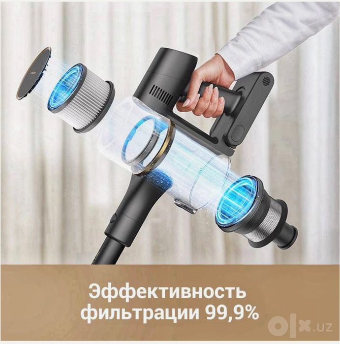 Вертикальный пылесос Dreame R10 Aqua . Для кухна.
