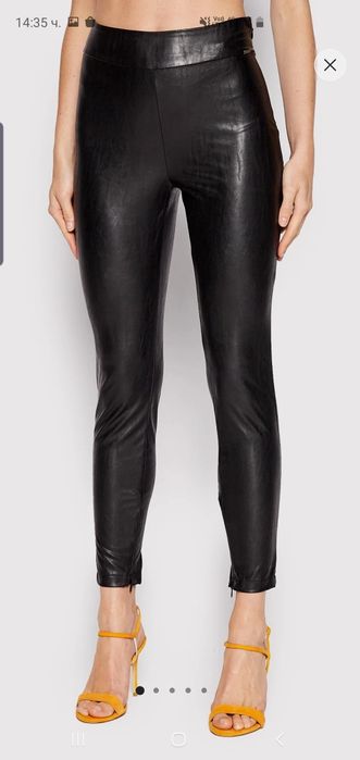 Дамски клин панталон кожен Guess
