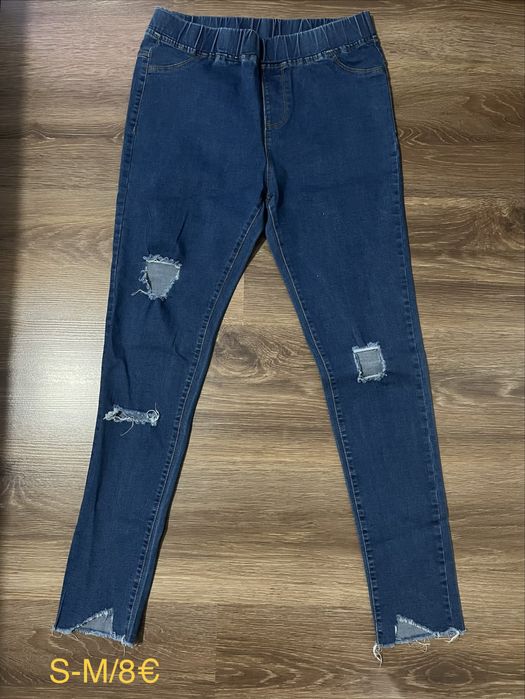 Нови дамски дънки и панталони  Zara, Bershka, H&M, Sinsay