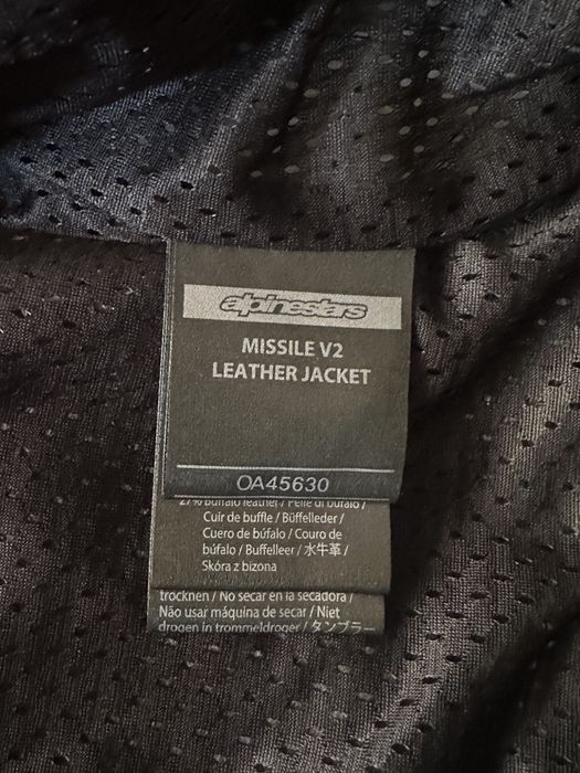 Geaca moto Alpinestars Missile V2 marimea 58