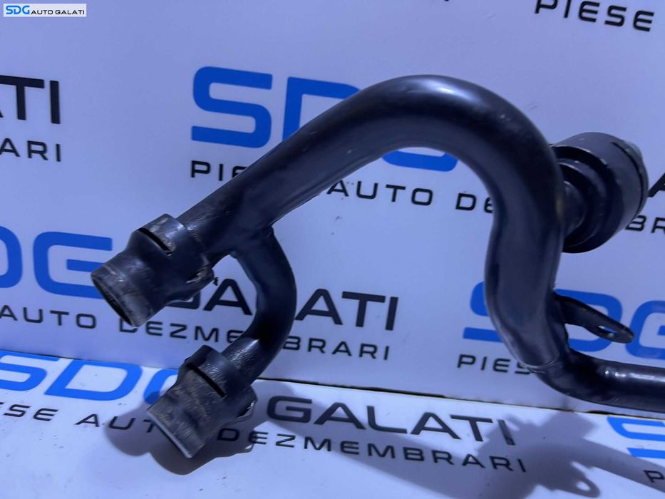 Teava Conducta Apa cu Senzor Temperatura Audi A6 C6 3.0 TDI BMK BNG ASB 2005 - 2011 Cod 059121065AH [S0095]