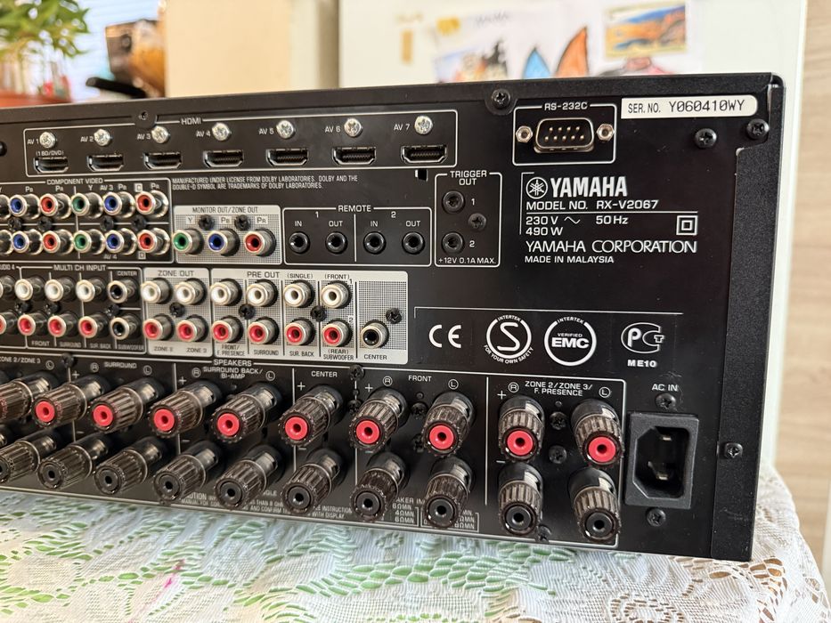 Yamaha RX-V2067 Качествен ресивър