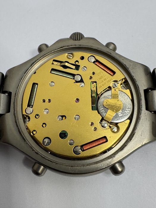 Ceas Tissot T 671, titanium chronograph. Swiss mase eta.