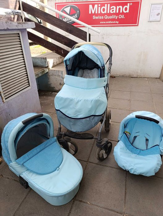 Бебешка количка 3в1