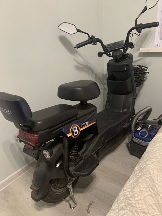 Срочно продам электровелосипед / электроскутер. Пробег 80 км.