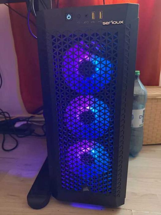 Setup complet PC Gaming Ryzen 7 7800X3D + RTX 4060 + Monitor 320Hz + Setup complet (Logitech Pro) – Garantie