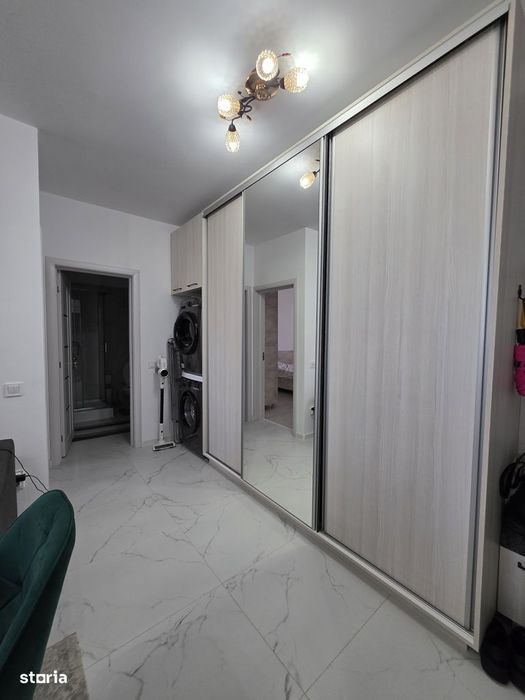 Apartament in bloc nou,mobilat, parcare proprie.