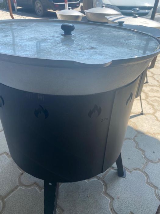 Казан, ошақ, крышка