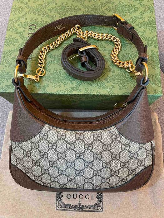 Оригинална Gucci Малка Чанта През Рамо Aphrodite Гучи Две Дръжки