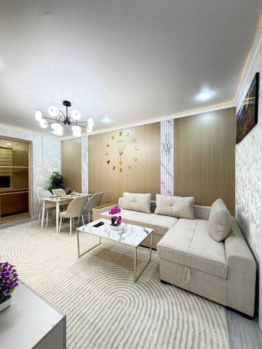 ® ПРОДАЕТСЯ ‼️ [48м²] Чиланзар 19 евроремонт балкон 1,5х3  2в3/1/4.