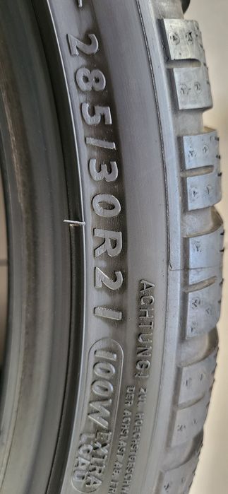 2 anvelope 285 30 21 dunlop 4d de iarna