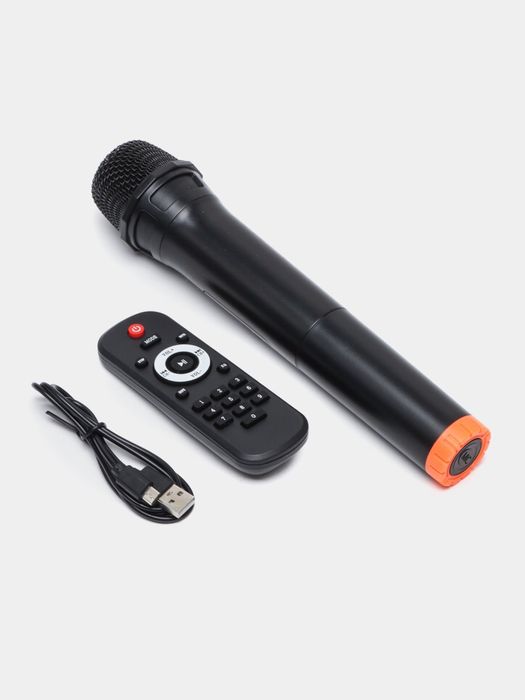 Караоке тонколона, Bluetooth, с безжичен микрофон в ново състояние