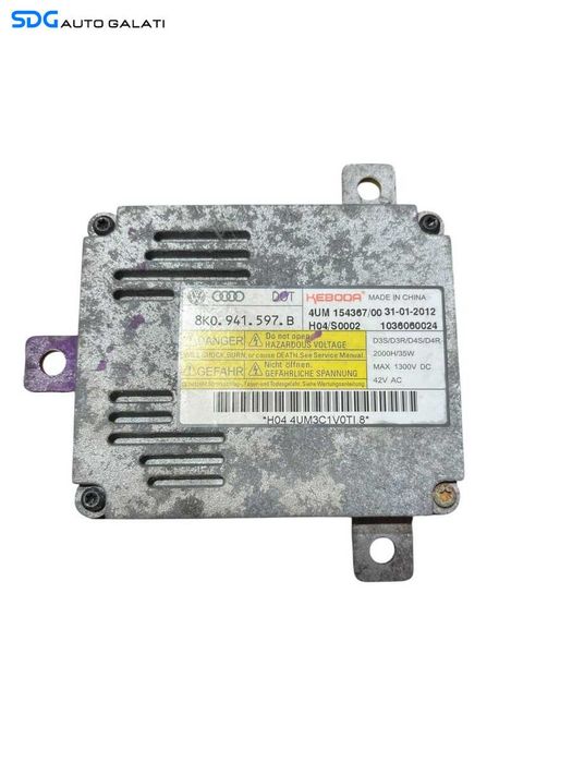 Droser Calculator Modul Xenon Far Audi A3 8V 2013 - 2016 Cod 8K0941597B [B4341]
