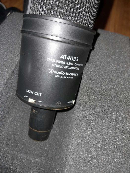 Audio Technica AT4033 Микрофон -  PreSonus Звукова Карта - König & Meyer  Стойка За Микрофон