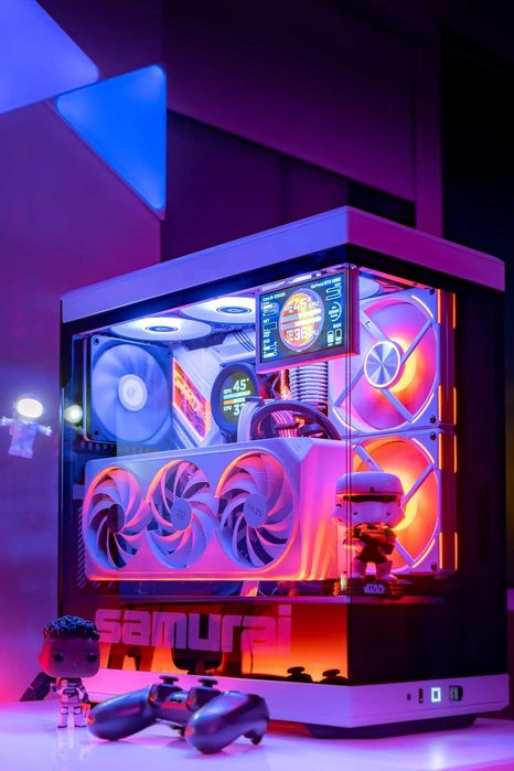 Мини Дисплей 3.5" IPS за Gaming PC Мониторинг на Темп. и Др.