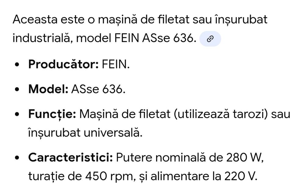 Fein Mașină de înșurubat ,utilizează tarozi !