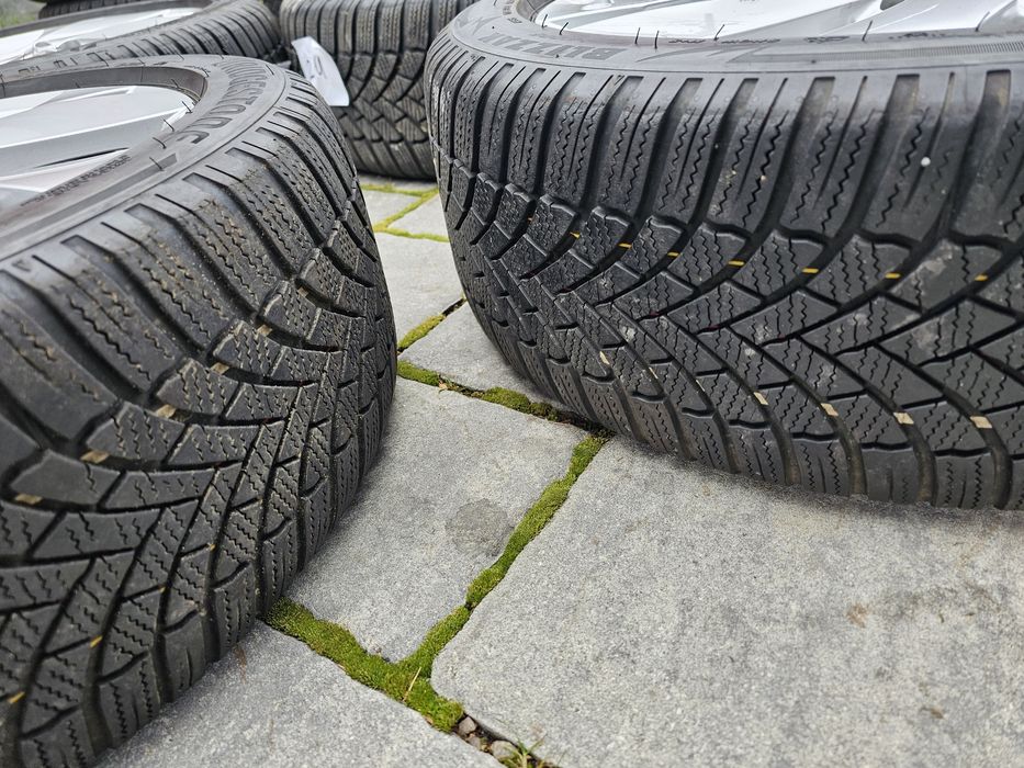 Jante originale VW r17  Belmont cu cauciucuri de iarna