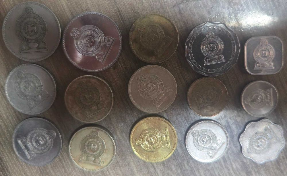 монети Шри ланка  15 бр