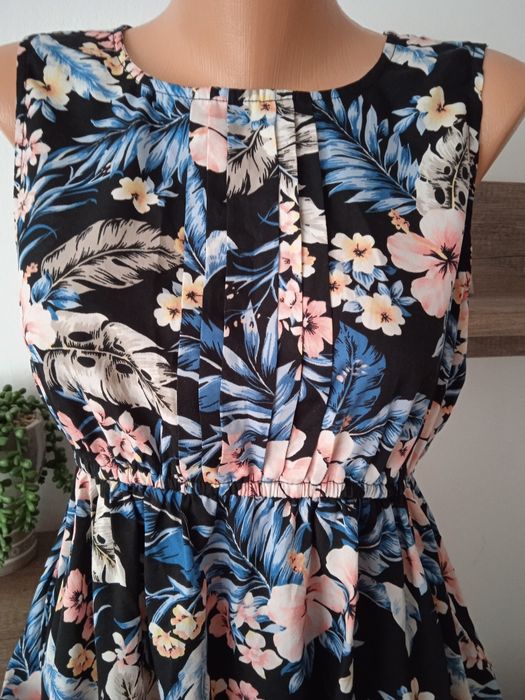 Top gravidute, imprimeu floral