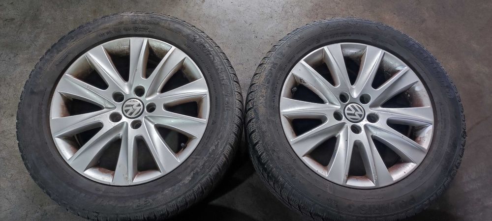 Set jante aliaj pe 17 volkswagen vw tiguan 2.0 an 2009