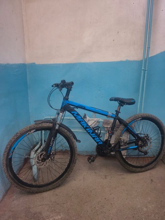 Велосипед синий цвет